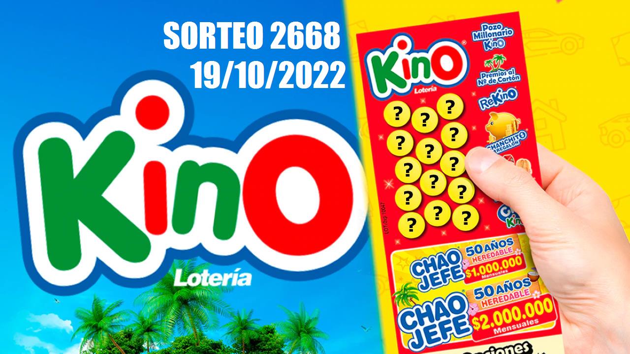 Kino Sorteo 2668