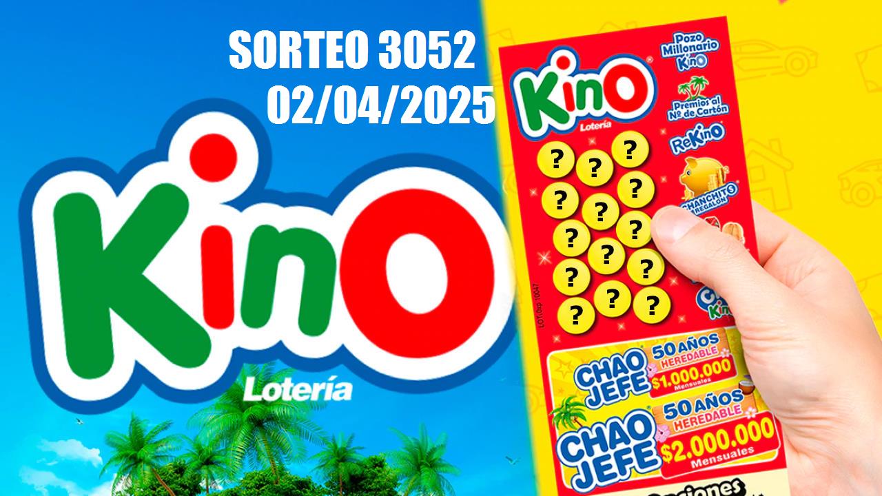 Kino Sorteo 3052