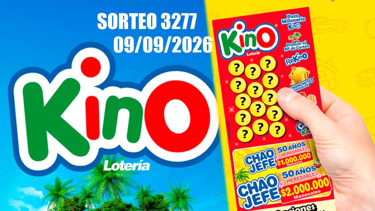 Kino Sorteo 3277