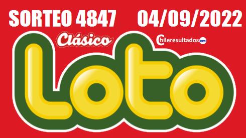 Loto sorteo 4847