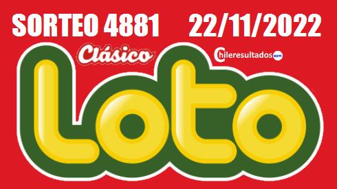 Loto sorteo 4881