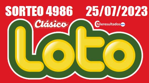 Loto sorteo 4986