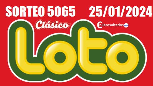 Loto sorteo 5065