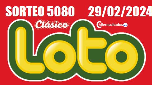 Loto sorteo 5080