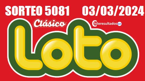 Loto sorteo 5081