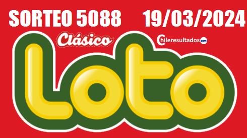 Loto sorteo 5088