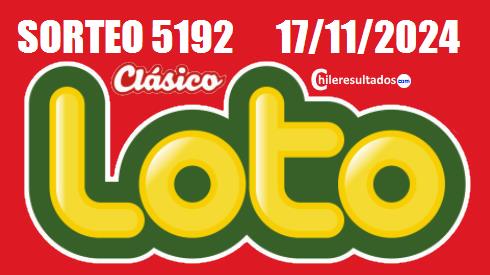 Loto sorteo 5192